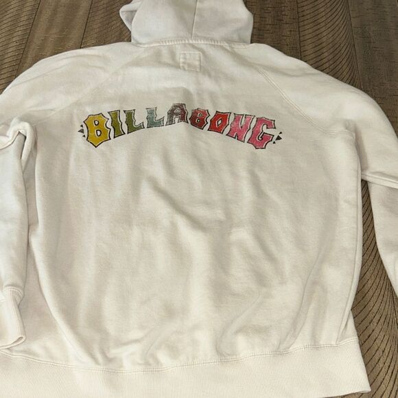 Billabong’s Sailing ⛵️Hoodie with Back Fade Logo Kangaroo 🦘 Pockets🚤 Rope pulls - Picture 4 of 17